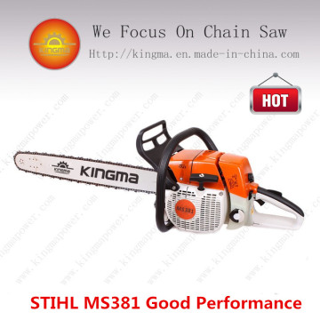 Stihl Professional Gasoline Chain Saw (MS381) with 72cc and 3.3kw