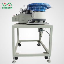 Bulk metalized film capacitor cutting machine