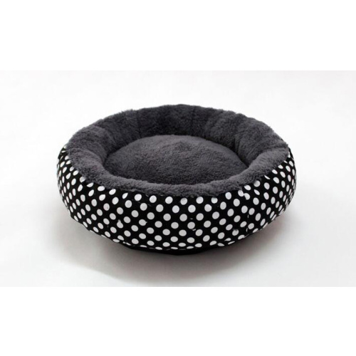 Warm cat's nest with canvas round breathable kennel