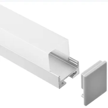 customized modern 12V led strip light diffuser cover
