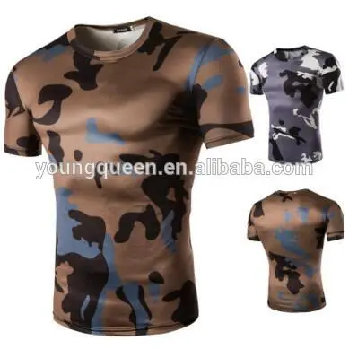 YJB48 New 2016 new model men's t-shirt digital printing breathable t-shirt men