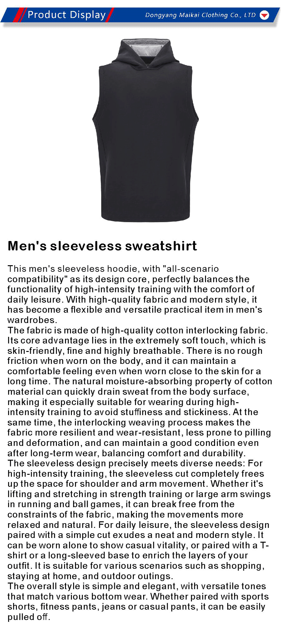 Sports fitness and casual wear-xiangqing1-MK111