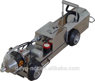 Gamma pipe crawler
