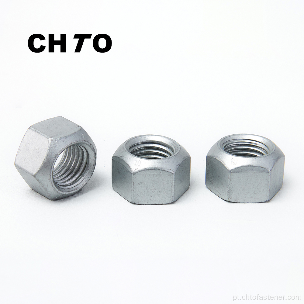 ISO10513 grau 12 Dacromet All Metal Hexágon Lock Nuts
