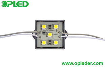 Ip67 Aluminum 12v Led Module 5 Chips 5050 Waterproof For Advertising Signs