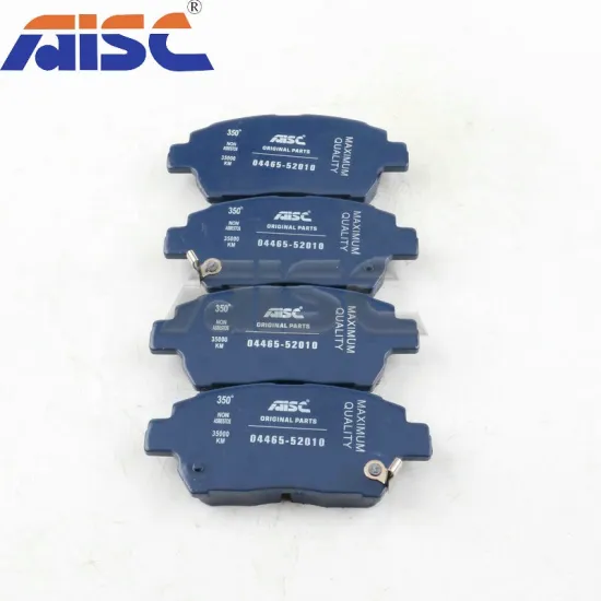 AISC 04465-52010 Front Brake Pad for Corolla ZZE122 Brake System - Japanese Auto Spare Parts