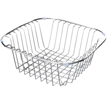 Stainless Steel Telescopic Sink Strainer Drain with Retractable Basket