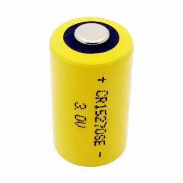 LiMnO2 CR2 Energy Type Battery, 3.0V Voltage with 1,000mAh, Used for Cameras and Instruments