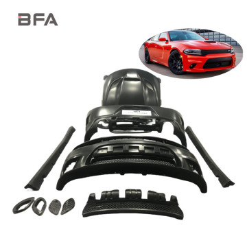 Dodge Challenger Daytona Upgrades with Front and Rear Bumper Spoiler Openings on Hood