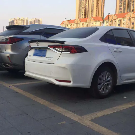 ABS Spoiler for Toyota Corolla (2019-2022) - Enhance Your Car's Appearance with an Auto Trunk Rear Lip Wing Tail Refit Accessory