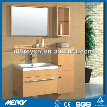 2014 Newest Elegant MDF Mirrored Custom Bathroom Storage Cabinet