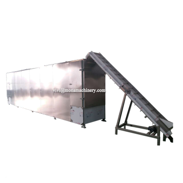Secador de correia transportadora contínua industrial para venda quente: macarrão de ar quente de várias camadas, massas e tecnologia de correia de secadora