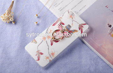 Popular tpu back cover case for vivo x6 with ring buckle bracket