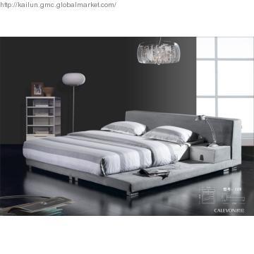 Mebel Panel Bed, Fabric Bed