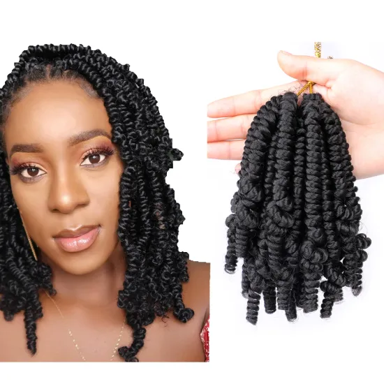 Spring Crochet Braiding Hair: Curly, Synthetic, and Perfect for Black Women's Styles
