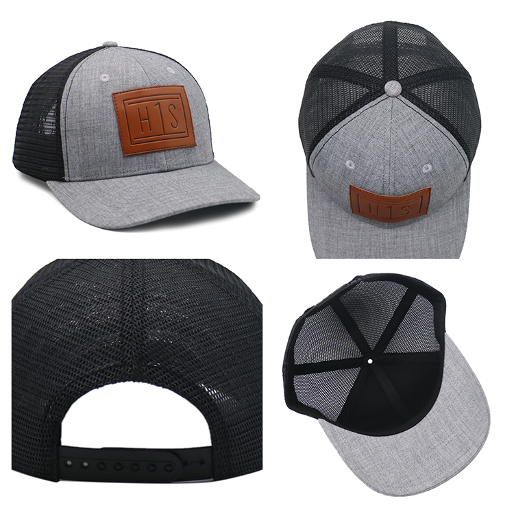 Leather Patch Cap 