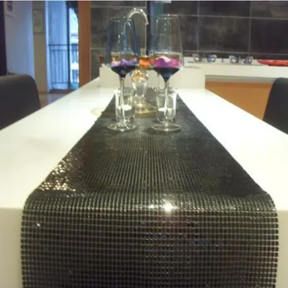 Aluminum Sequin Cloth - Metallic Fabric