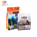 Kapasitas Besar Ritsleting Plastik Pet Food Bag