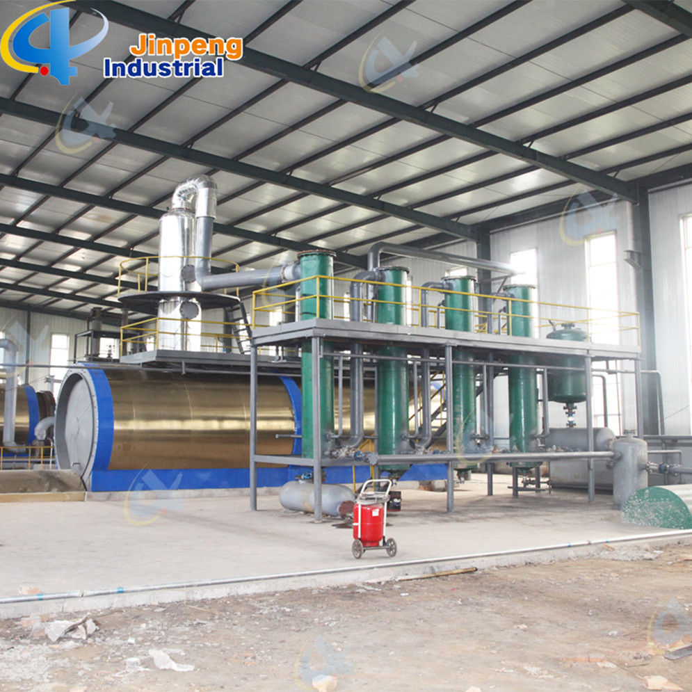 Indirect Heating Waste Plastic Oil Recycling Equipment