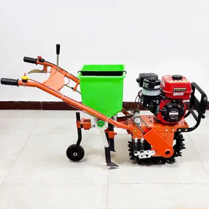 Household Micro-Tiller: Mini Chain Track Cultivator