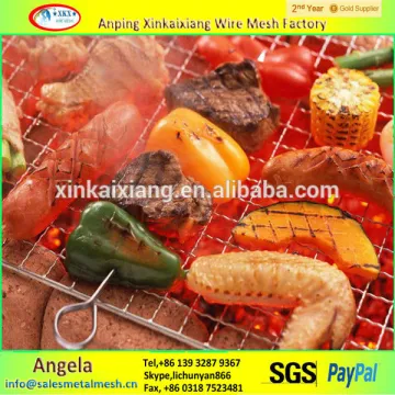 Stainless Steel 304 barbecue wire mesh(china product)