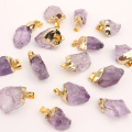 Accesorios de moda naturales Colgante de amatista