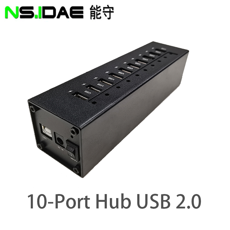 10-Port-Smart Light zu USB2.0 Hub