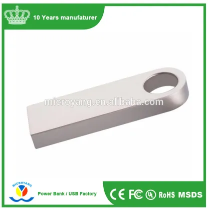 Free sample luxury stainless steel metal mini usb flash disk for Kingston