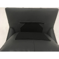 Single leather sofa solid color