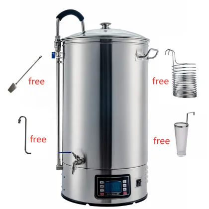 Durable Restaurant Beer Brewing Equipment: 304 Stainless Steel Fermenting Machinery