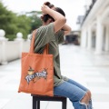 Thủ thuật của Halloween Canvas Canvas Tote