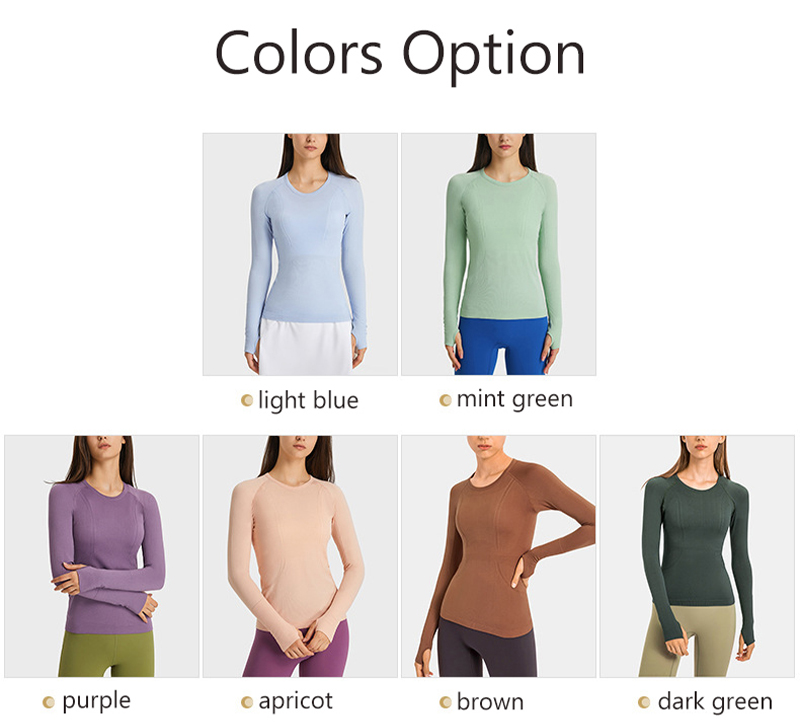 Solid Crewneck Shirts for Women