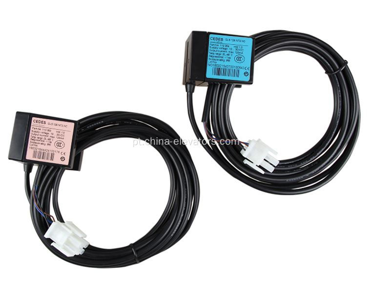 Sensor de nivelamento GLS126NT2.NC/NO CEDES para elevadores OTIS