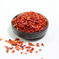 Condiment food dehydrated dried red pepper