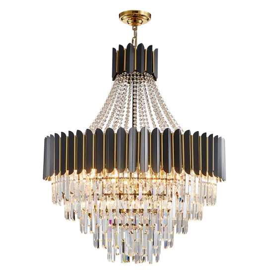 Luxury Hotel Lobby Crystal Pendant Chandelier Lighting