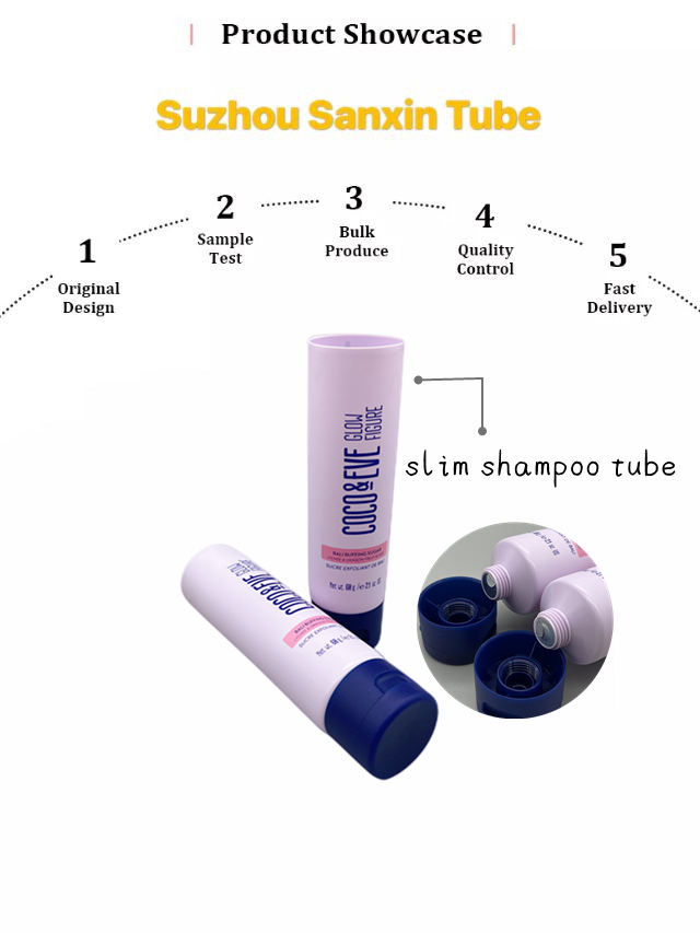 Round Squeeze Tube For Cream Lotion