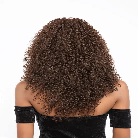 Kinky Curly Lace Front Human Hair Wigs For Black Women Remy Human Hair 20 Inch Lace Frontal Wig 150 Density