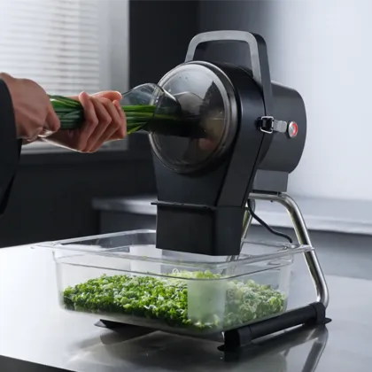 Commercial Vegetable Slicer - 120KG/H Food Cutter & Chopper for Side Dishes