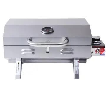 Hyxion Outdoor barbecue charcoal grills / Folding table gas bbq grill