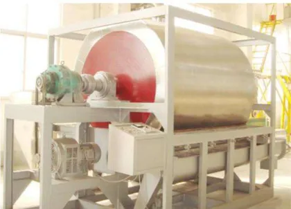 Starch rotary drum flaker Rotary drum scraper dryer