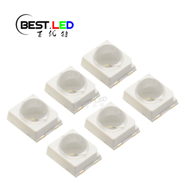 Dome Lens SMD Amber LED Diode 150mA 60-degree