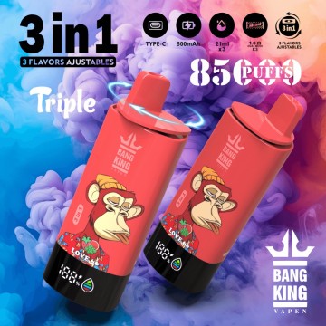 Bang King Triple 85K 3in1 Vape แบบใช้แล้วทิ้ง