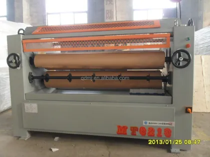 Wood Panel Veneer Adhesive Glue Spreader Machine