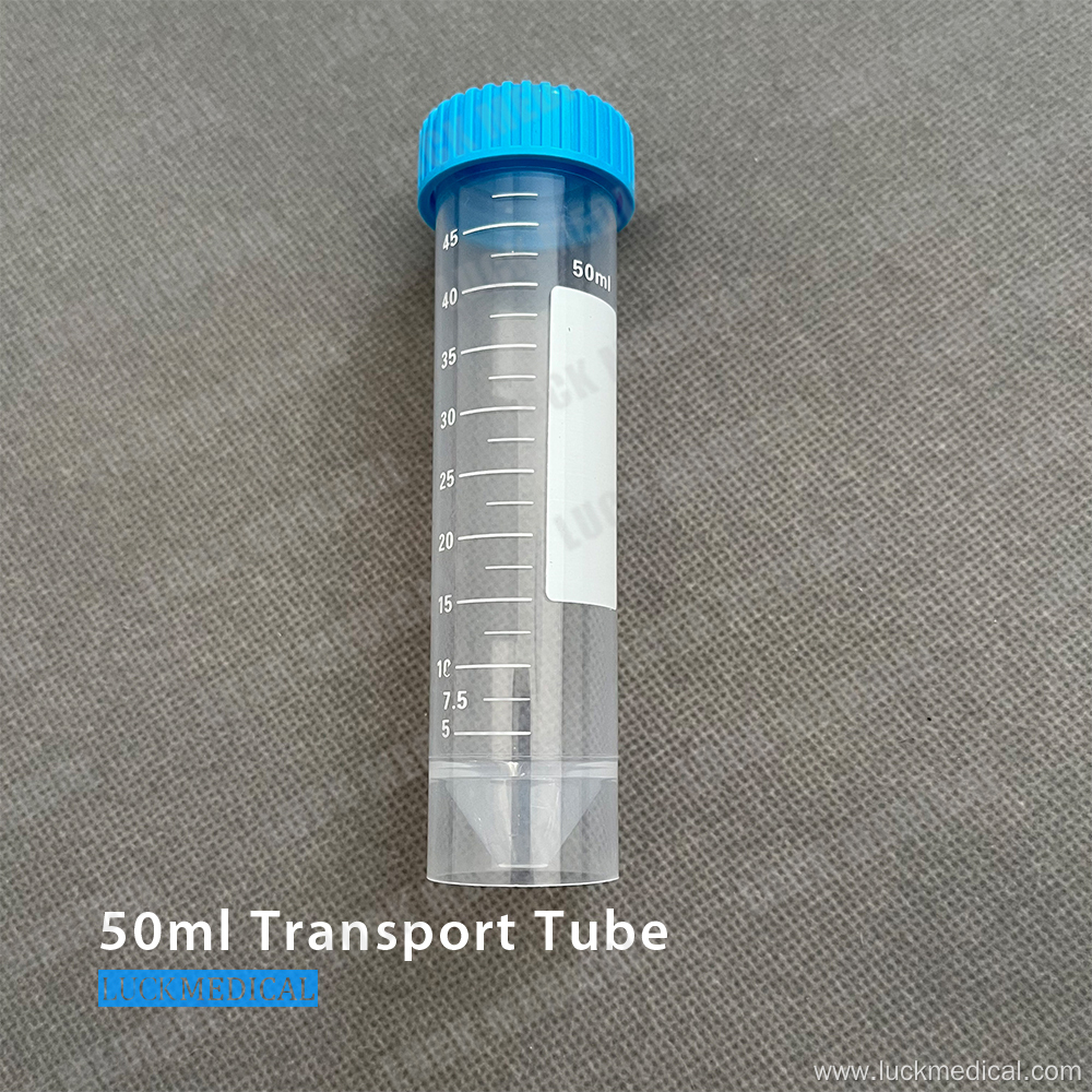 Self-Standing 50 ml Tube with Screw-Cap FDA