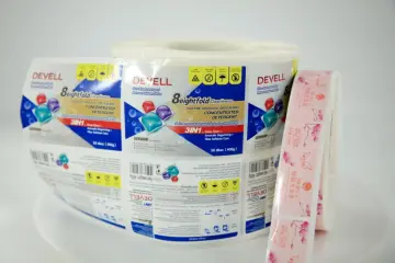 Label printing self-adhesive custom sticker printed