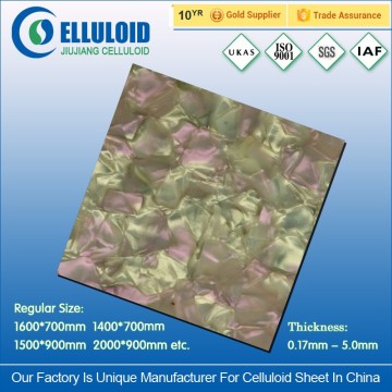 Photo frame decoration material of color pearl celluloid sheets