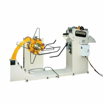 Metal sheet coil use,Uncoiler straightener 2 IN 1machine