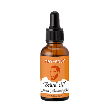 natural beard oil with sweet almond oil