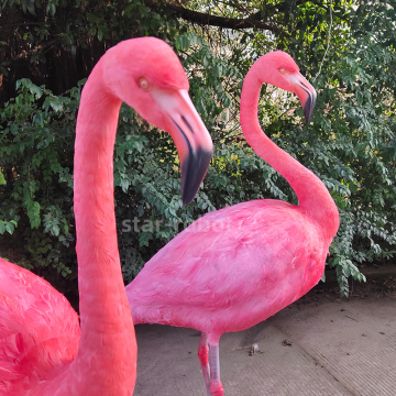 Mô hình robot flamingo động vật hoạt hình