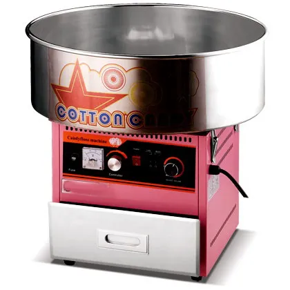 Automatic Pink Electric Sugar Cotton Candy Machine for Commercial Use